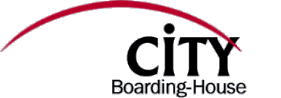 CITY Boarding-House am Theater [Logo]